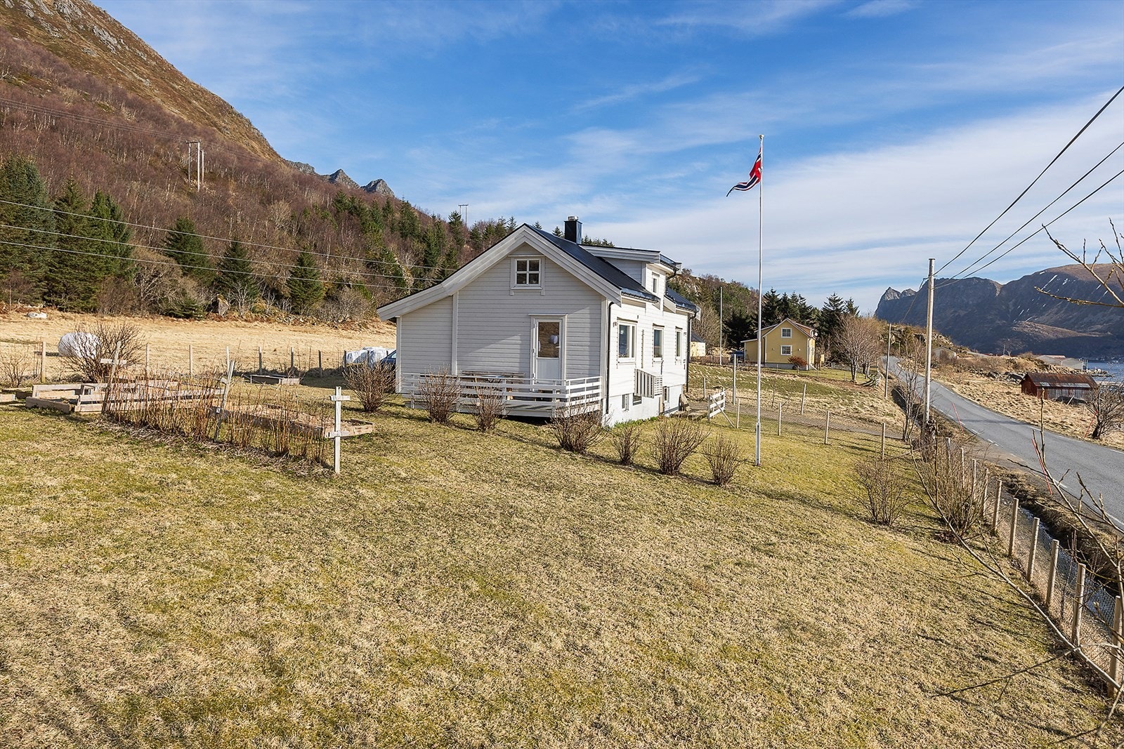 Flott uteområde Galleribilde