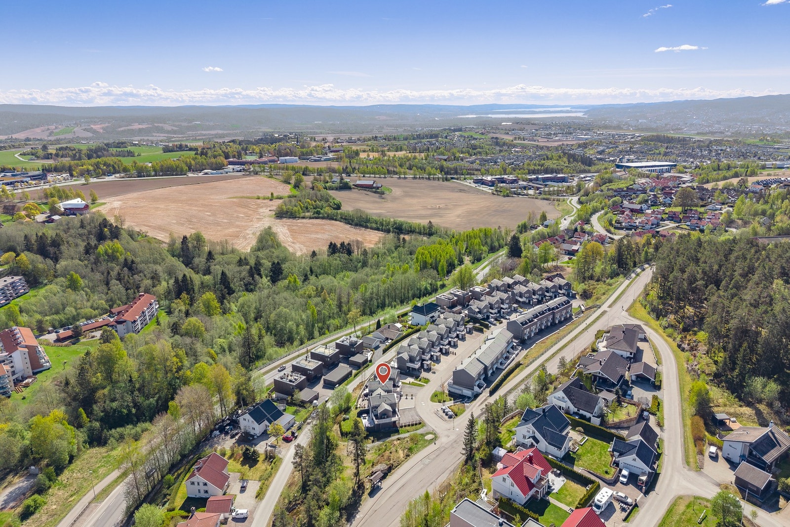 Dronebilde Galleribilde
