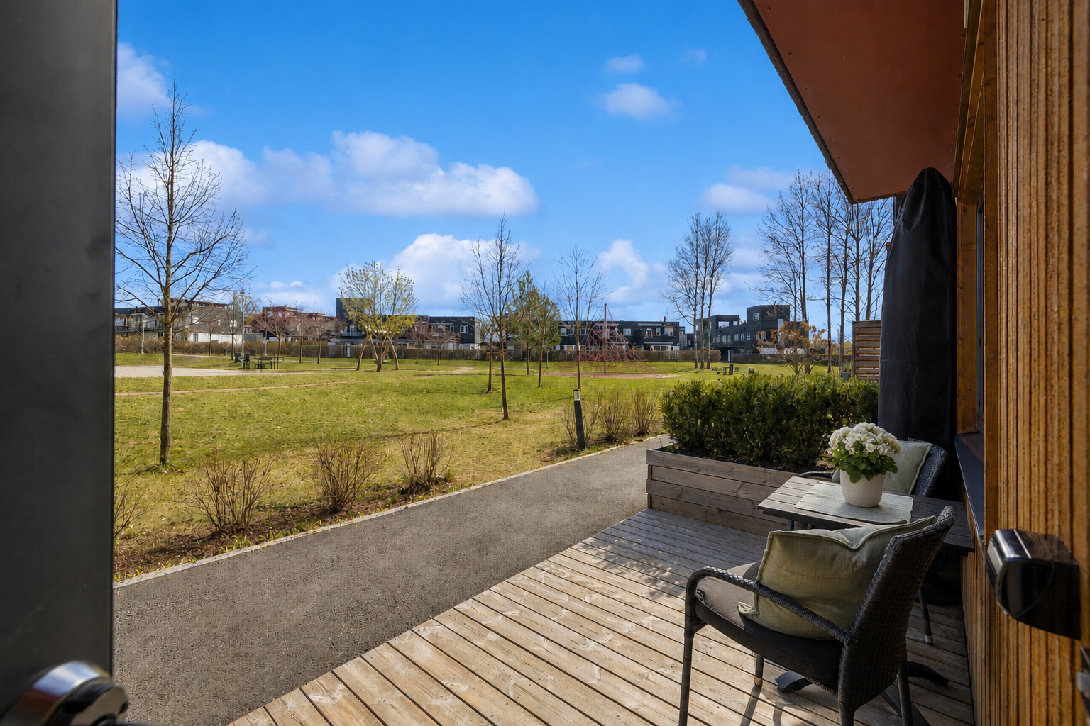 hvit blomst Galleribilde