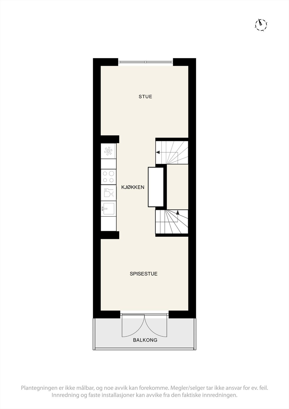 Plantegning 2. etg. (Hoveddel) Galleribilde