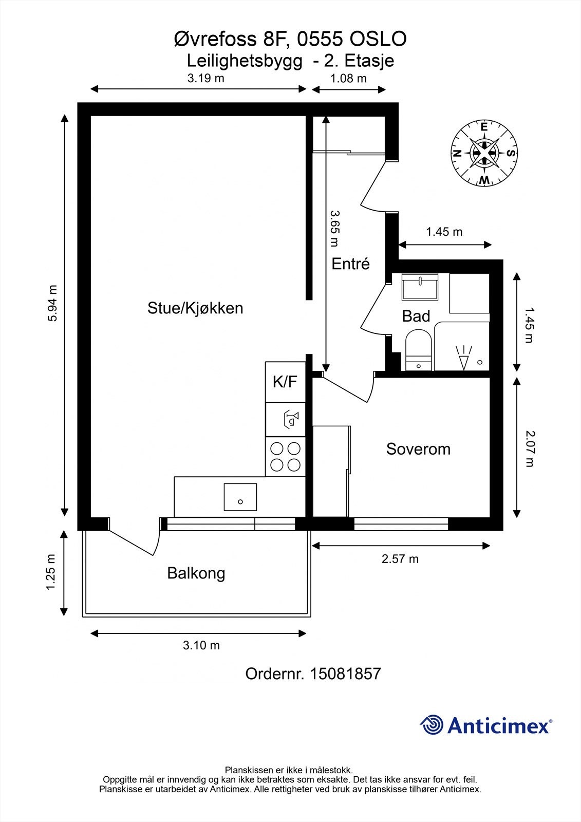 Plantegning. Galleribilde