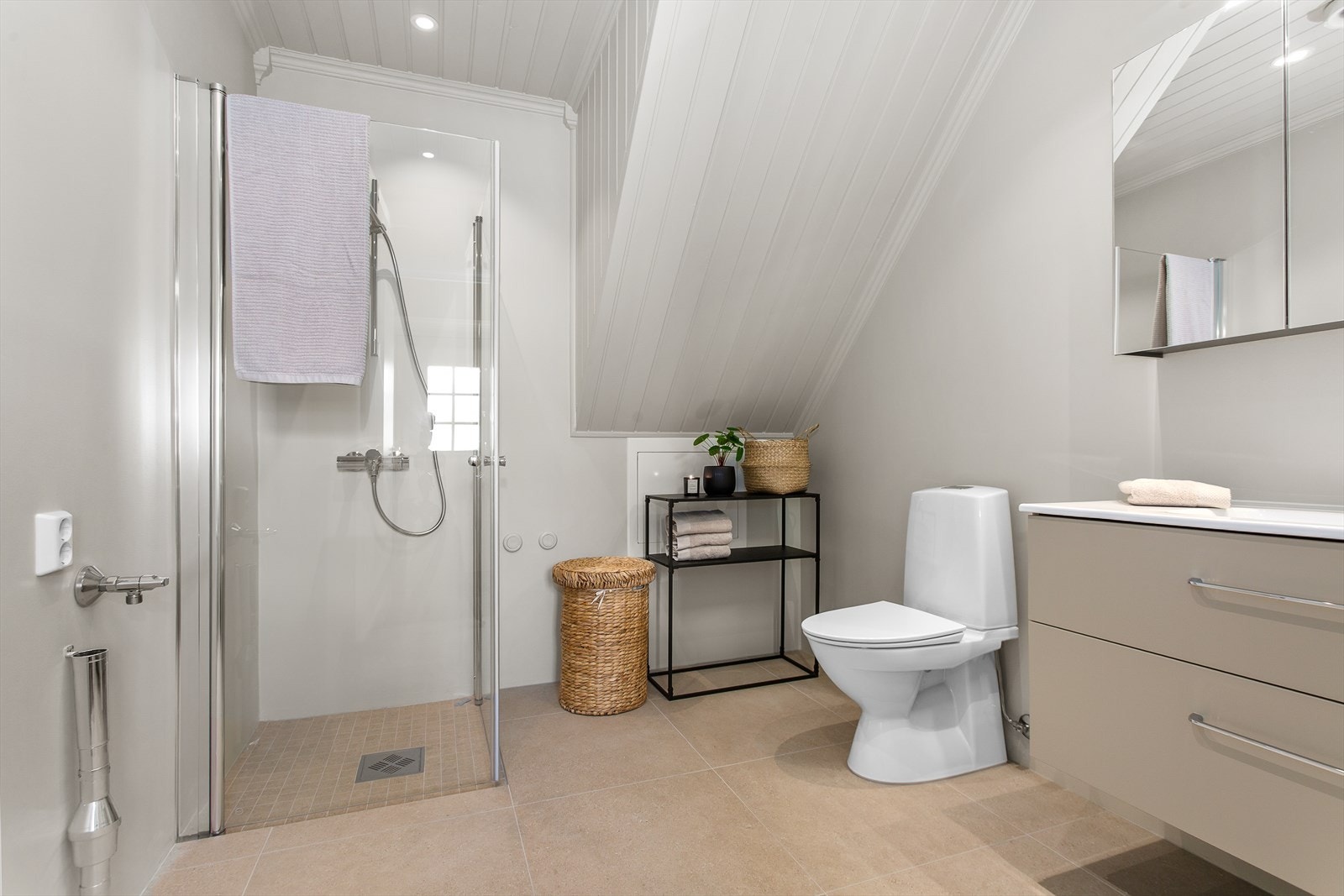 Badet er nytt og er gitt TG 0 på alle punkter i tilstandsrapport Galleribilde