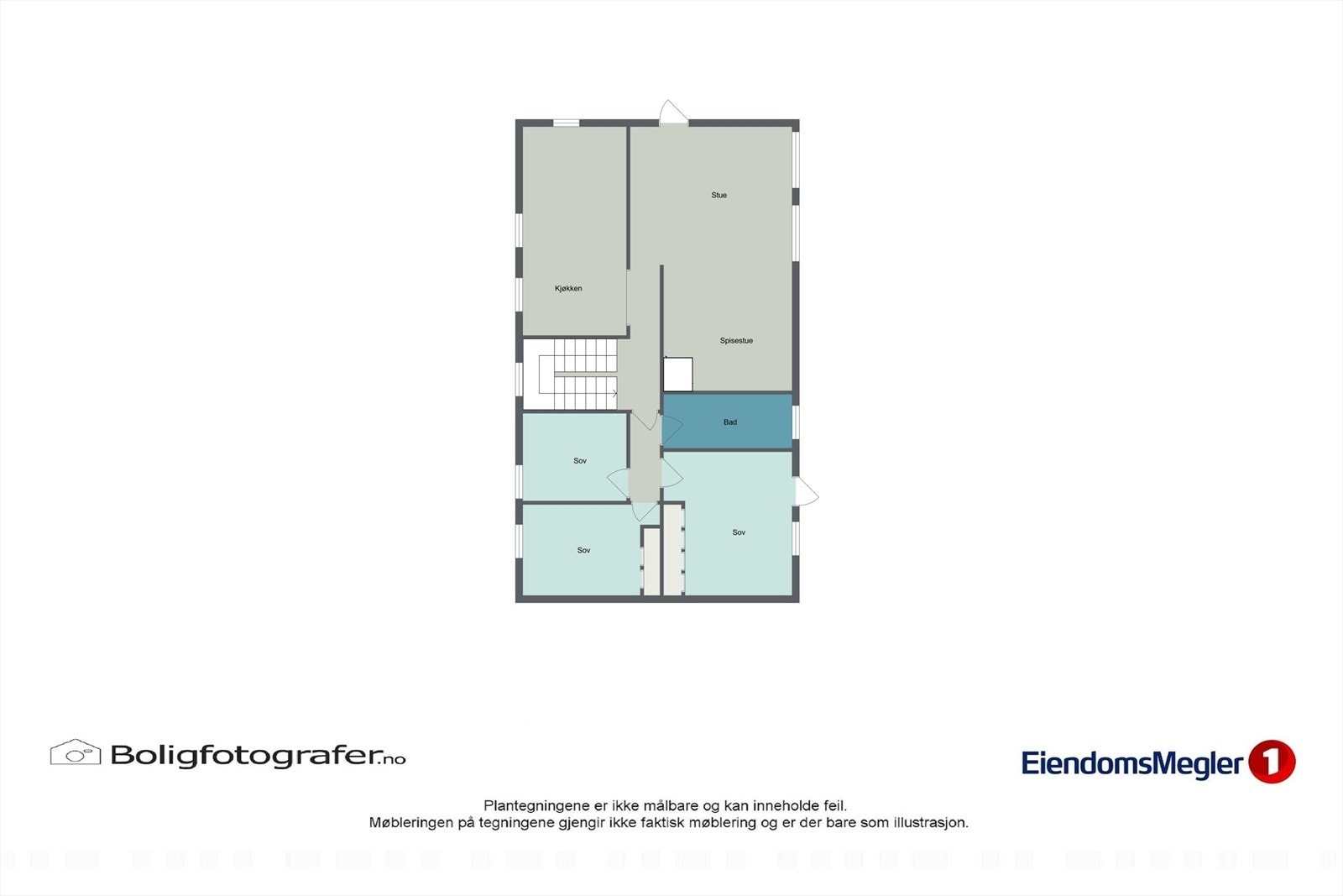 Plantegning 1. etasje. Galleribilde