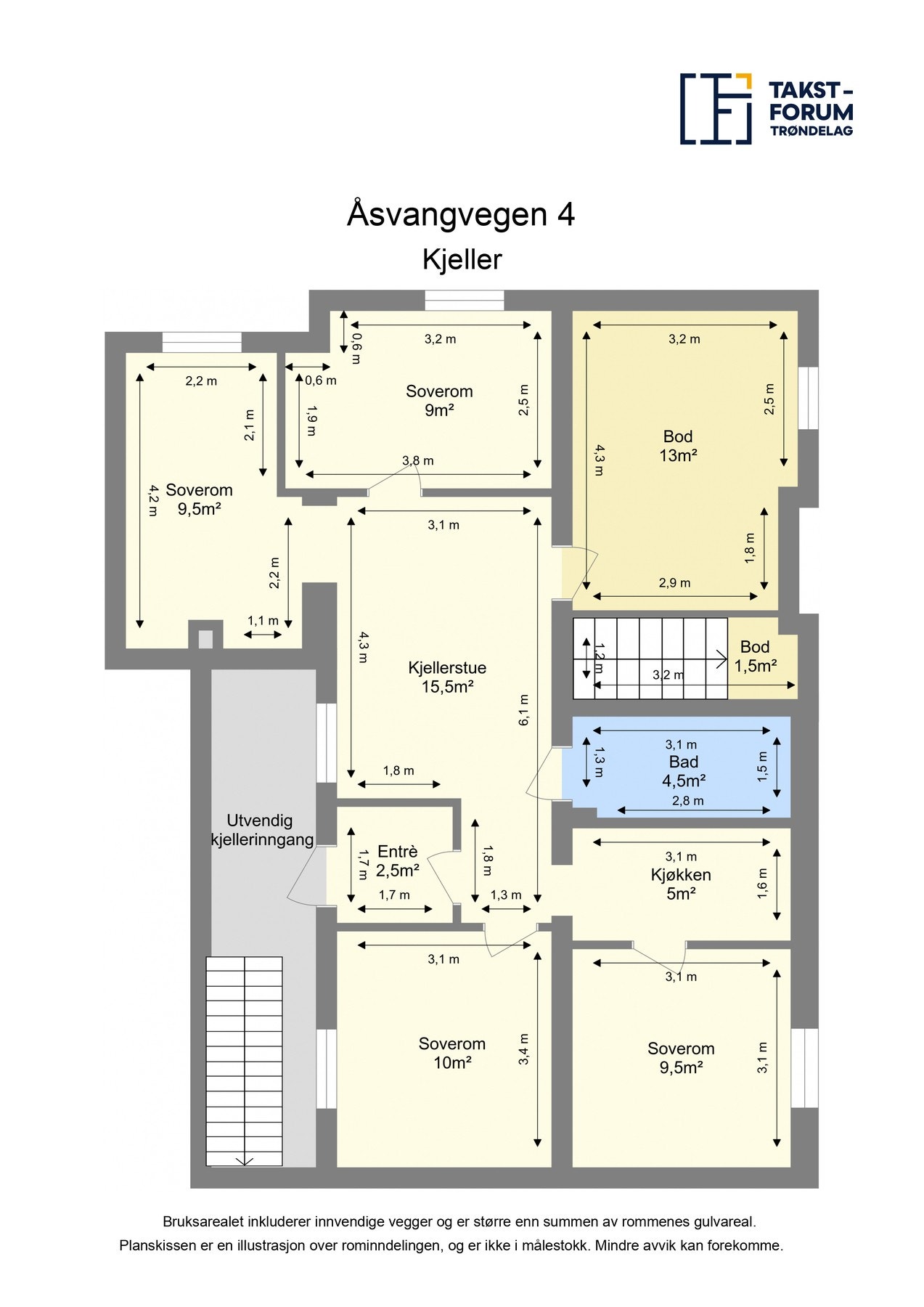 Plantegning - Kjeller Galleribilde