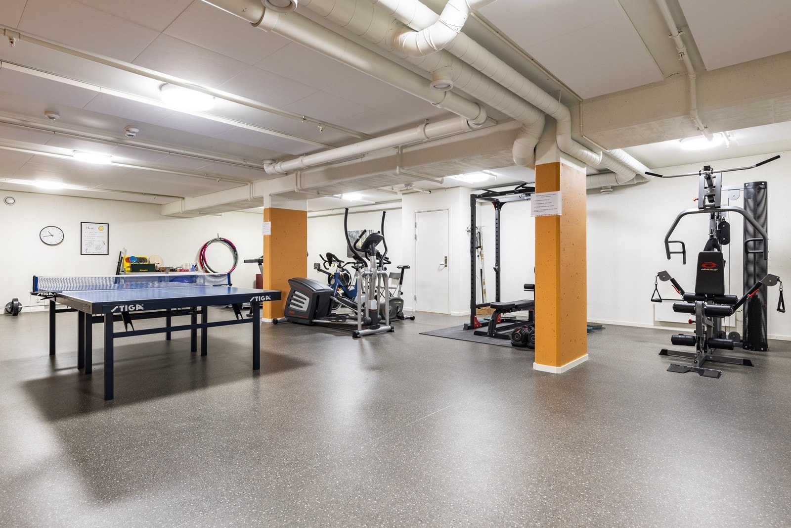 Sameiet har et eget trimrom tilgjengelig for beboerne. Galleribilde
