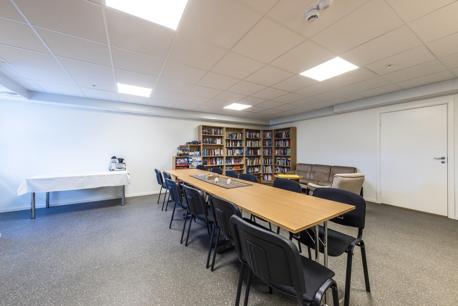I tillegg til trimrom har sameiet også hobbyrom og festlokale til felles bruk. Galleribilde