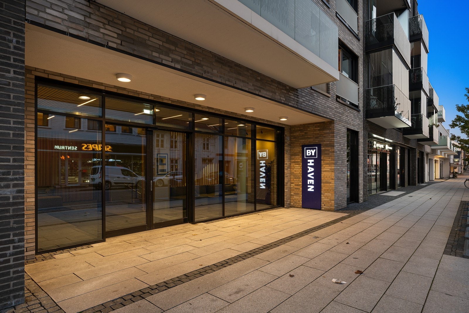 Inngangsparti Galleribilde