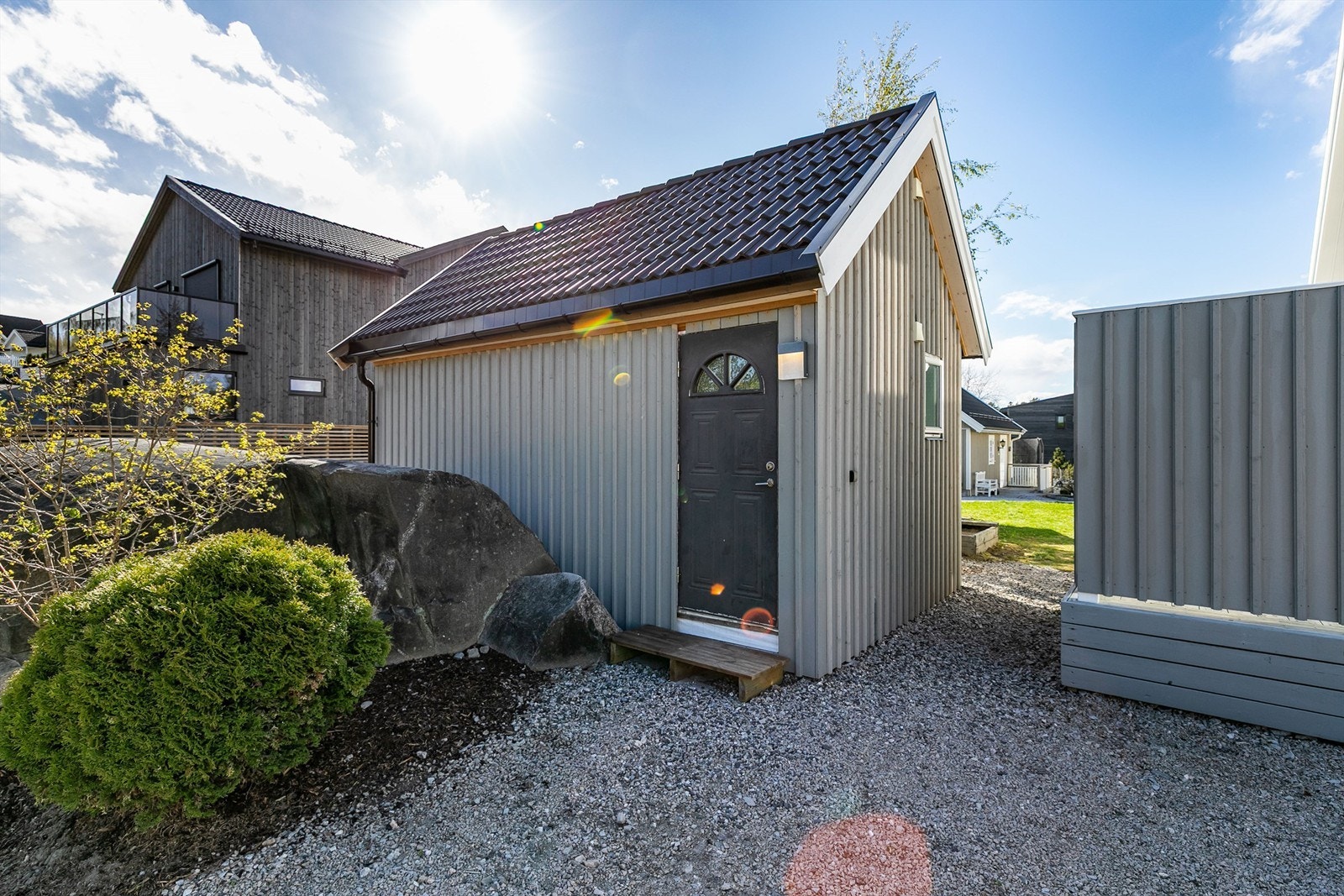 Frittstående anneks ble oppført i 2023. Galleribilde