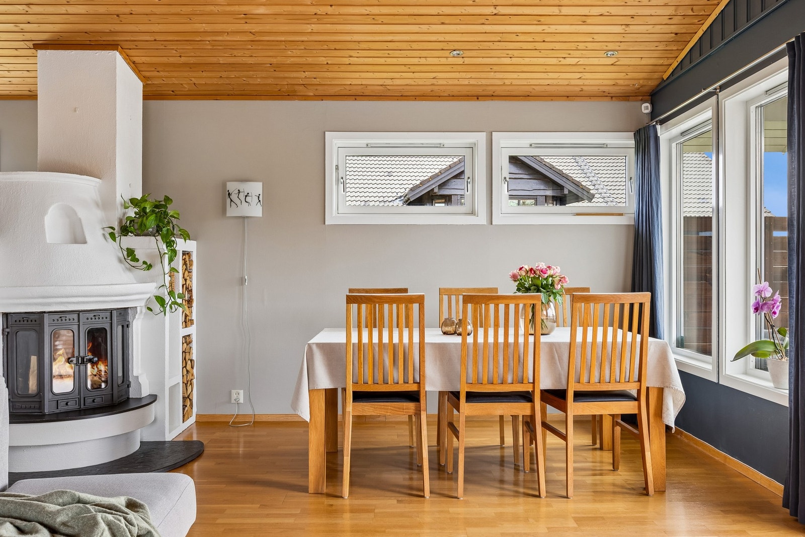 Stuearealet måler hele 46 kvm. Galleribilde