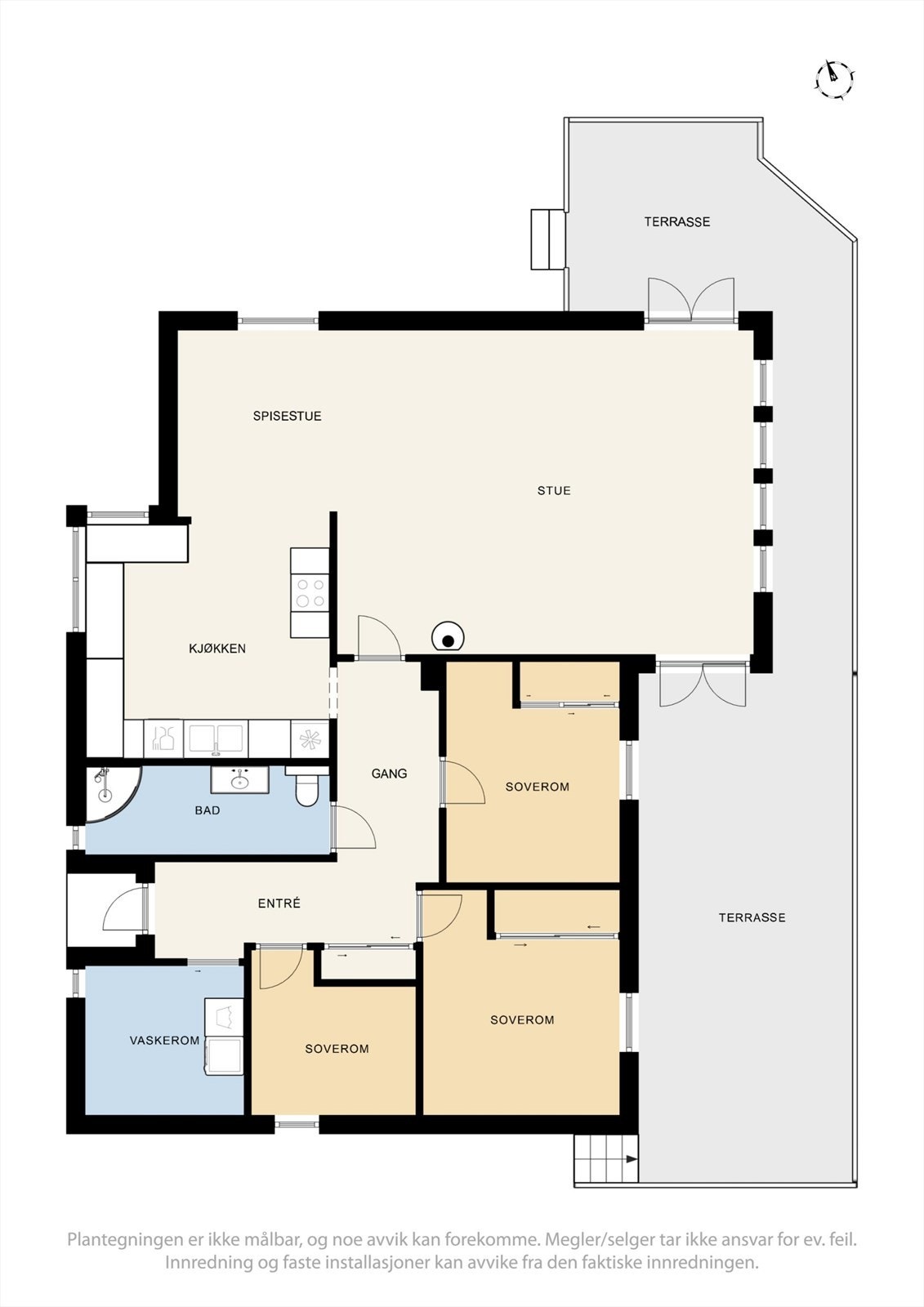 Ett plan. Galleribilde