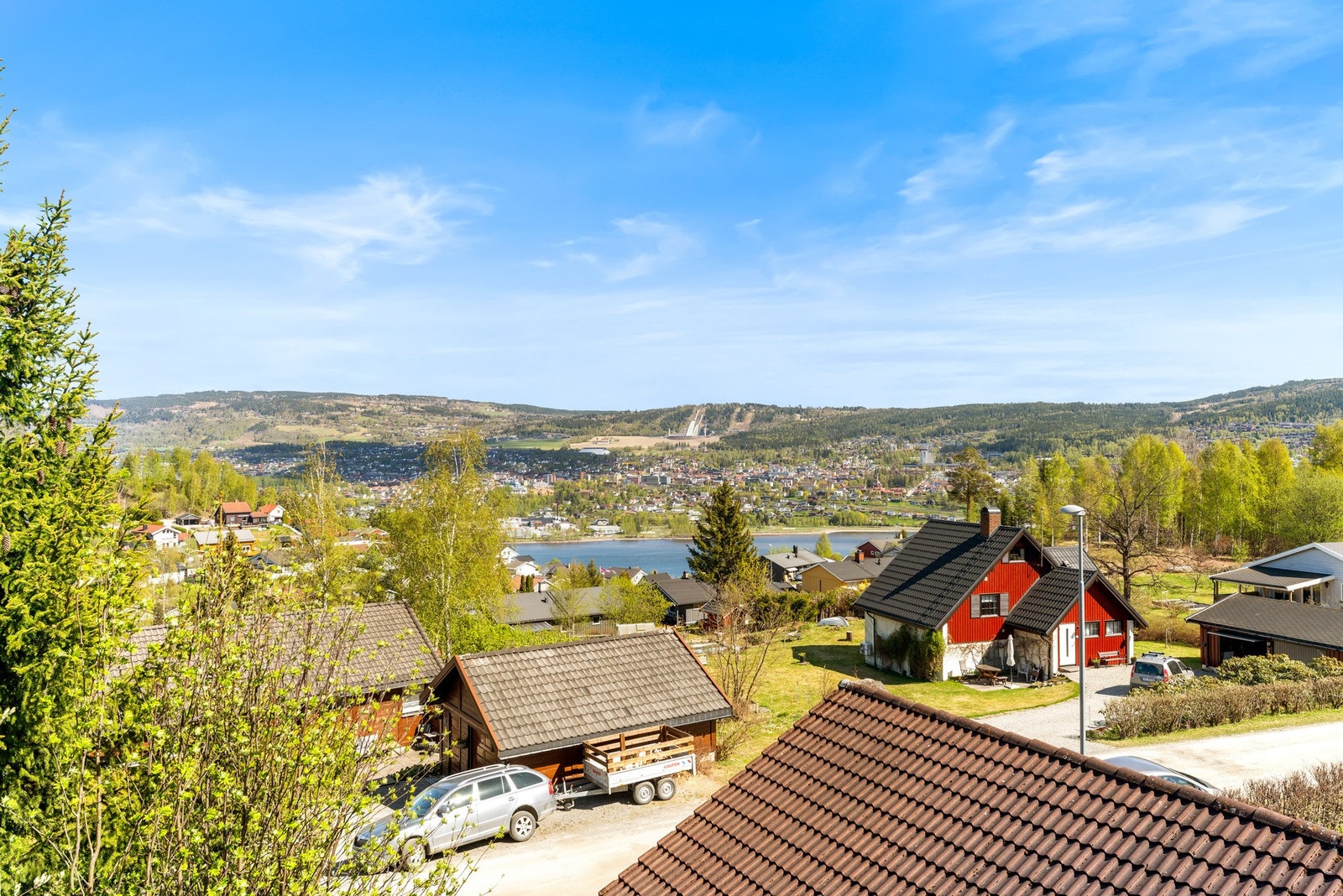 Utsikt fra balkongen. Galleribilde
