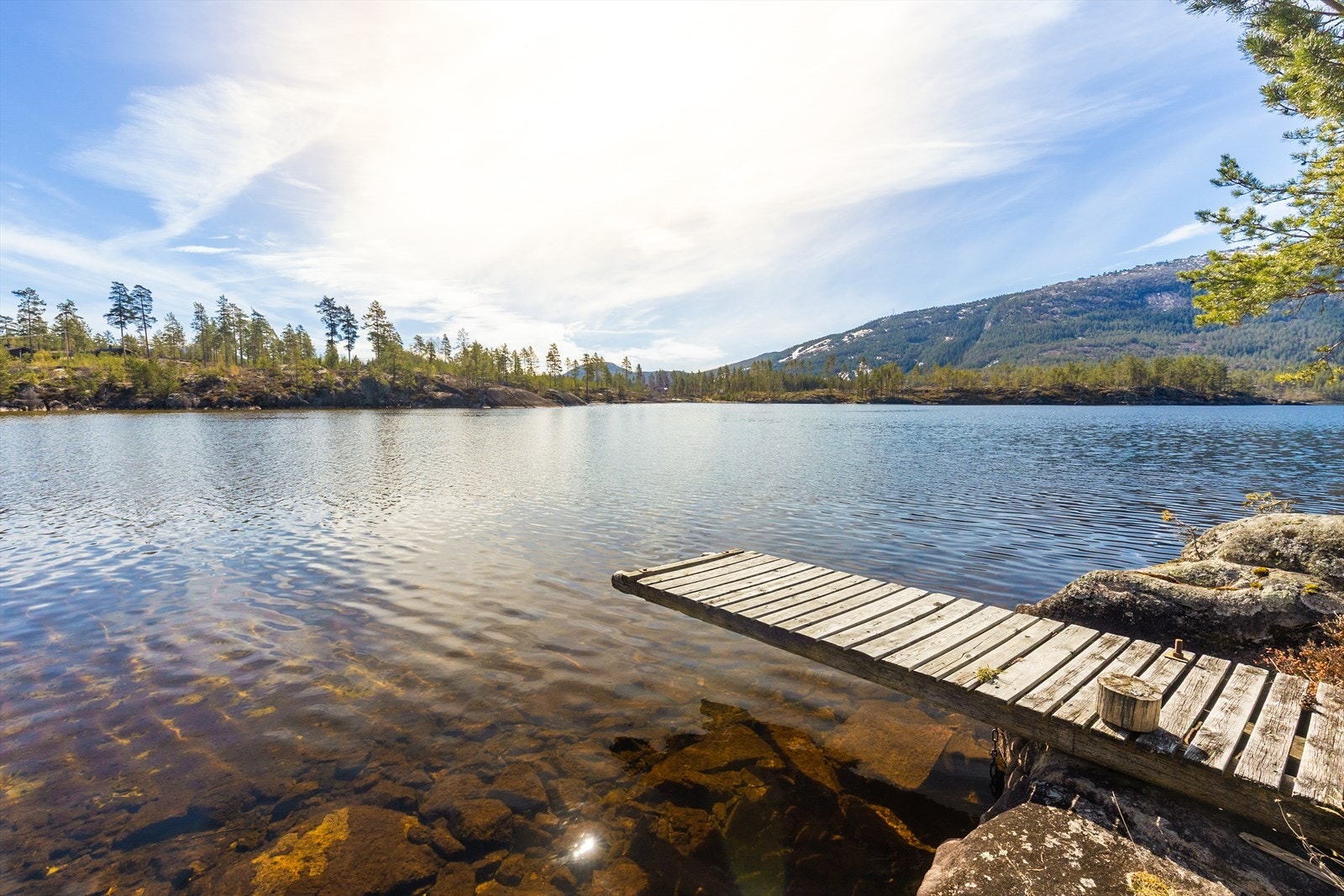 Her er det gode muligheter for båtliv, fiske og bading. Galleribilde