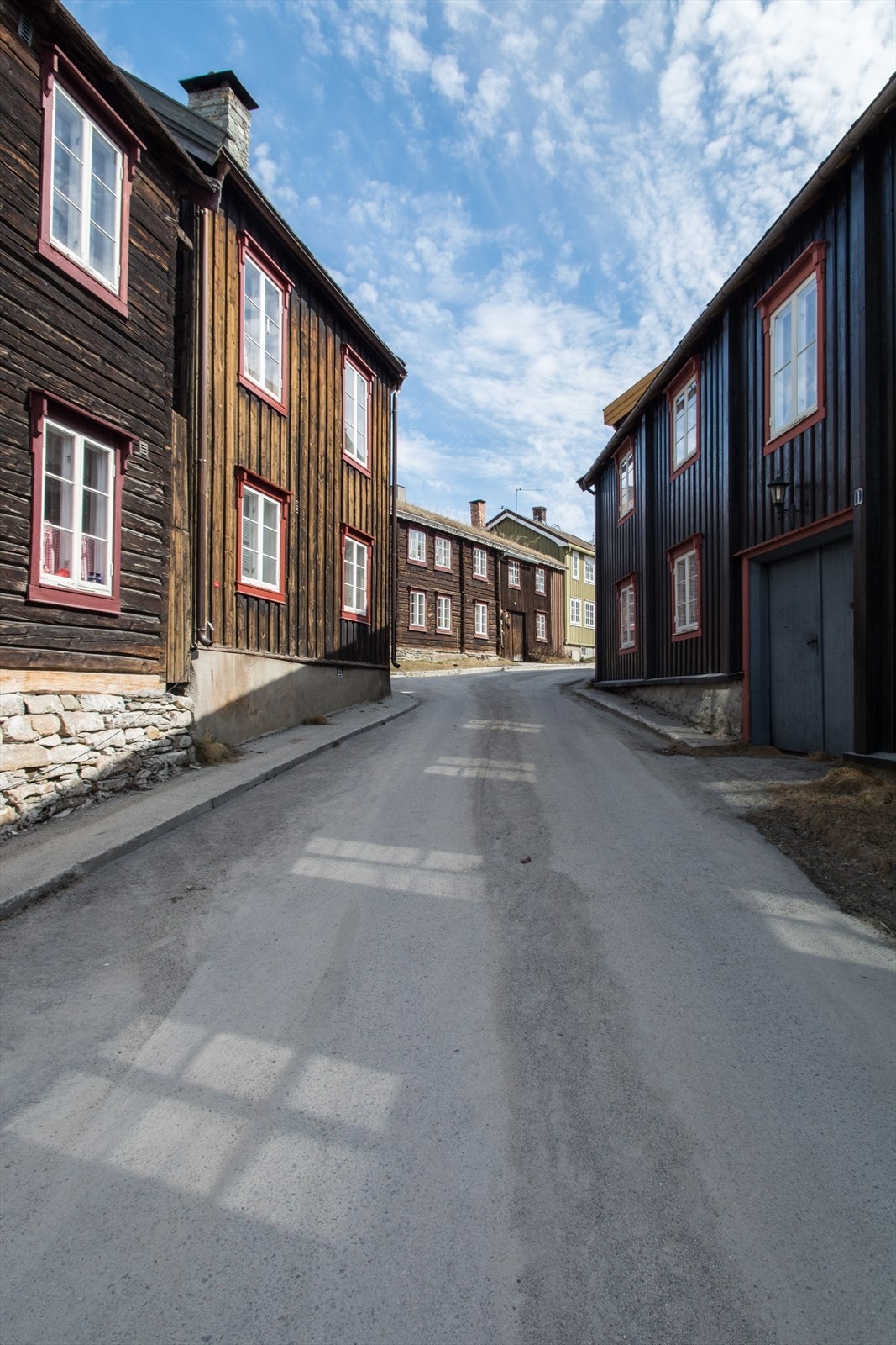 Røros sentrum. Galleribilde