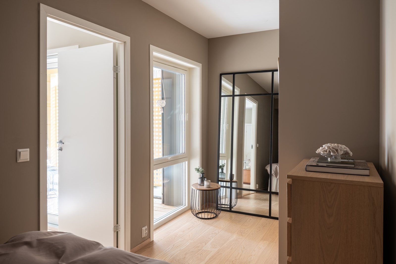 Soverommet måler 9,4 m². Galleribilde