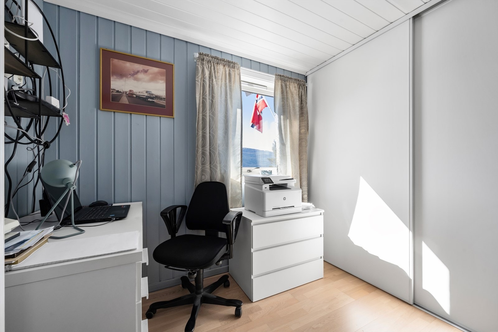 Det er tre godkjente soverom i boligen Galleribilde