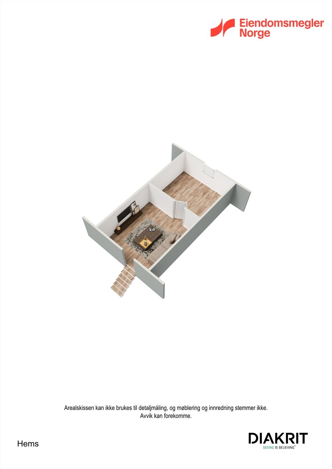 Plantegning hems Galleribilde