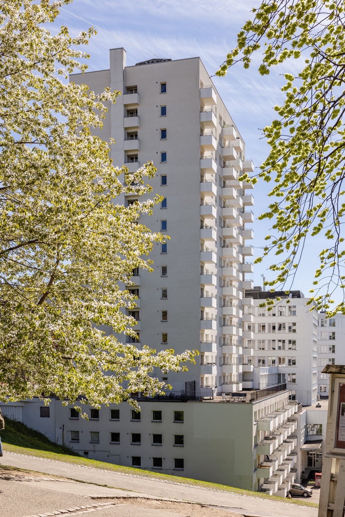 Thorvald Meyers gate ruver på toppen av løkka og er kjent for sin unike utsikt. Galleribilde