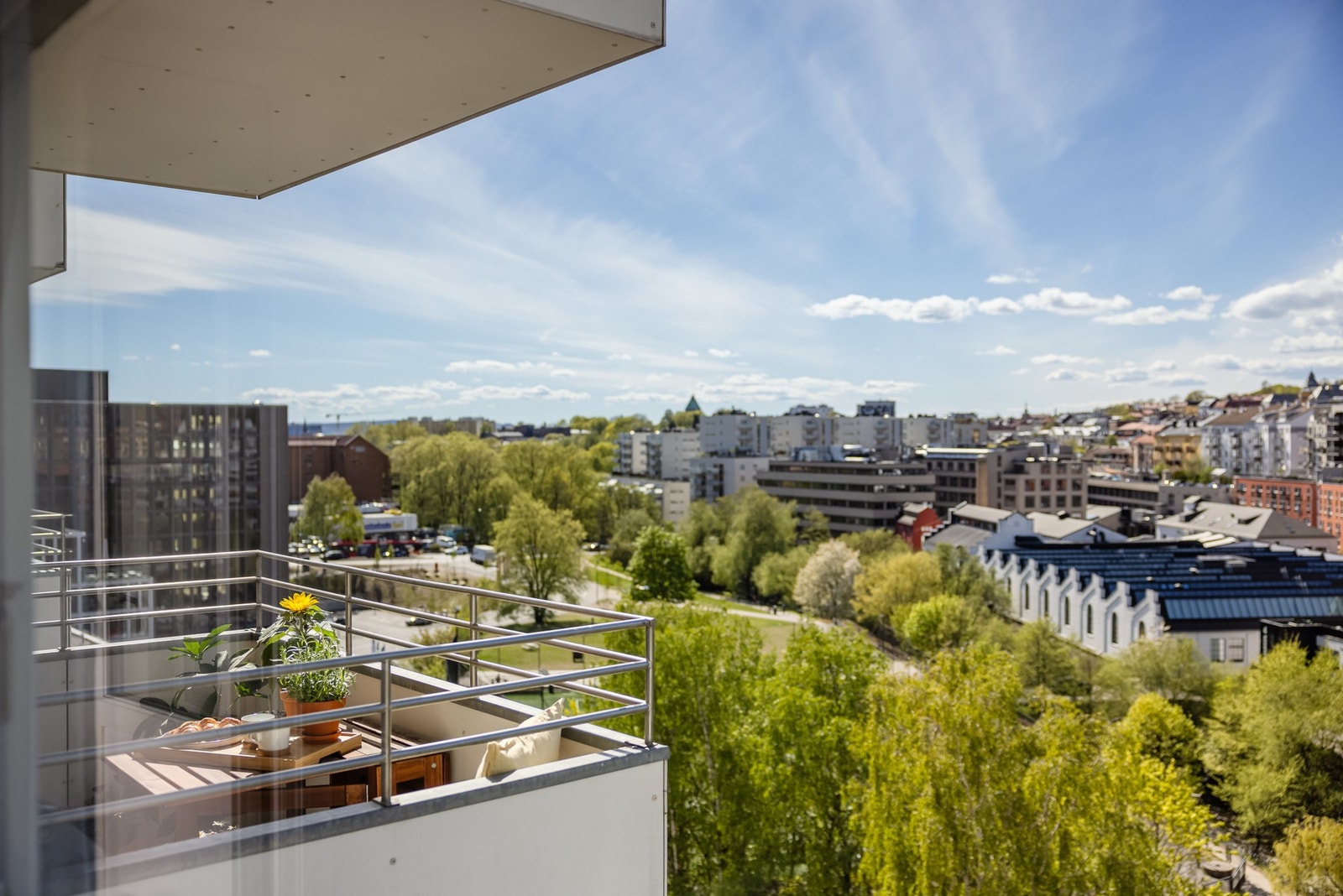 Utsikten blir ikke særlig bedre enn dette på Løkka! Galleribilde