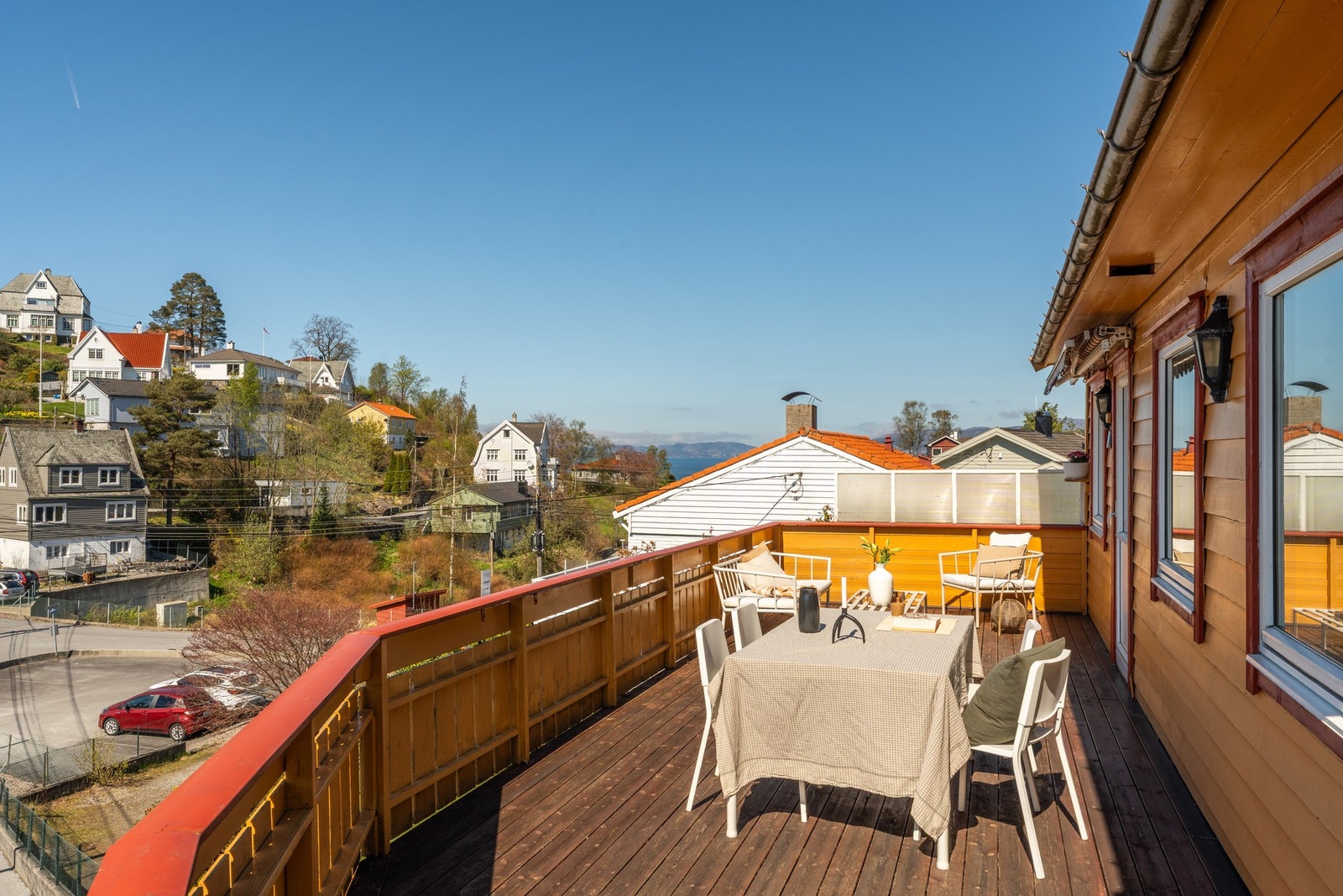 Herlig terrasse på 41 kvm. Galleribilde