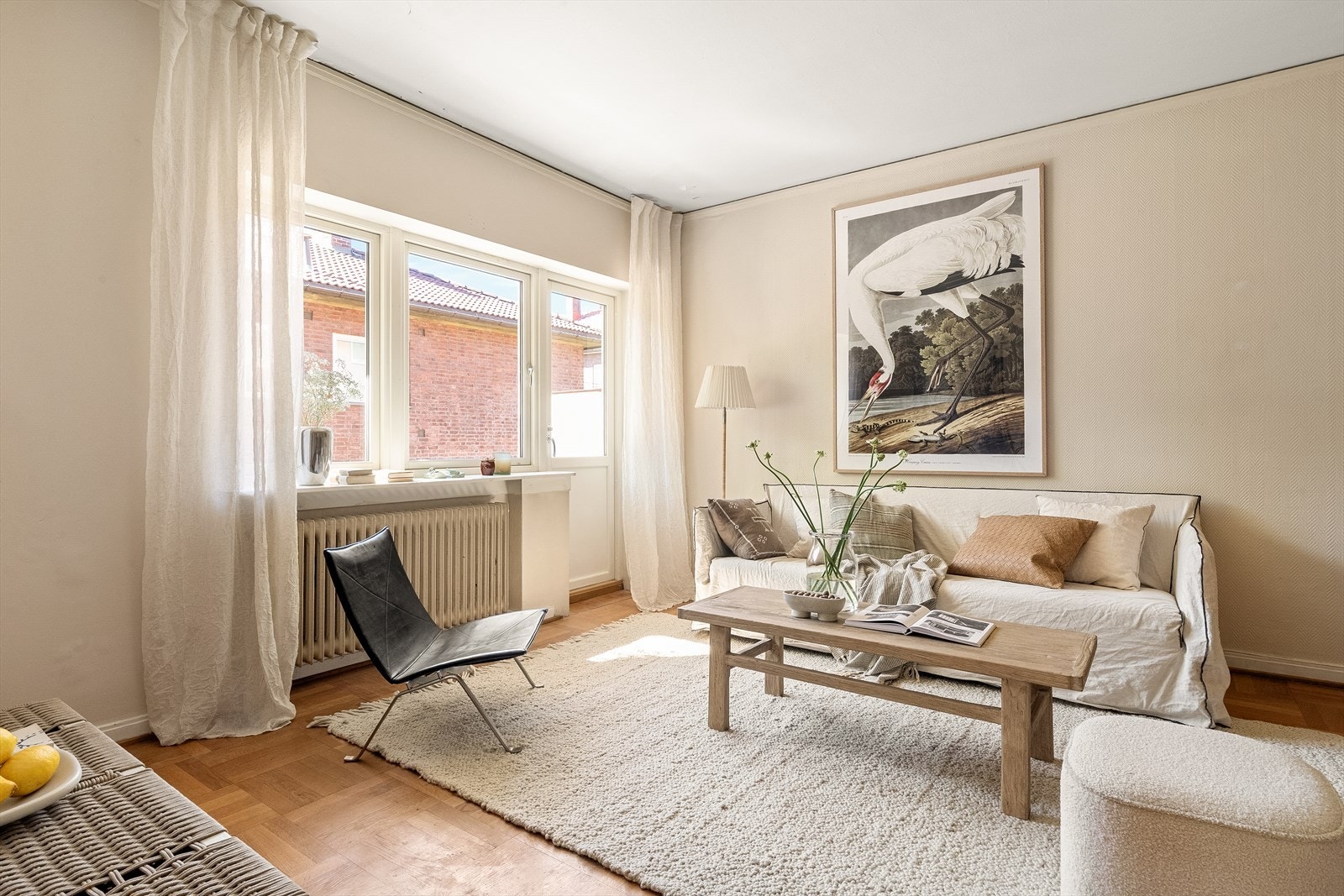Vinduene i leiligheten er fra 2013 og har 2-lags glass. Galleribilde