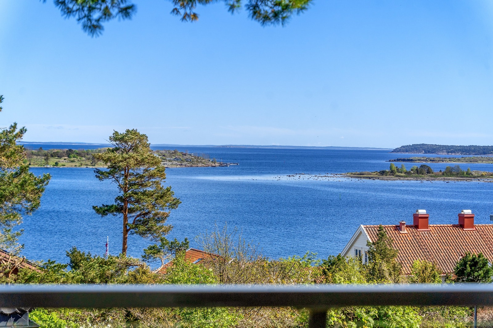 Panorama sjøutsikt Galleribilde