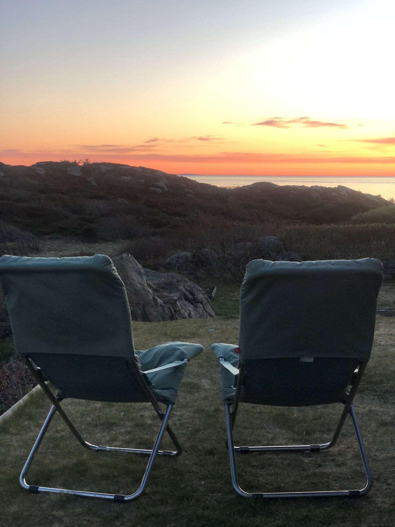 Privat bilde - Solnedgang Galleribilde