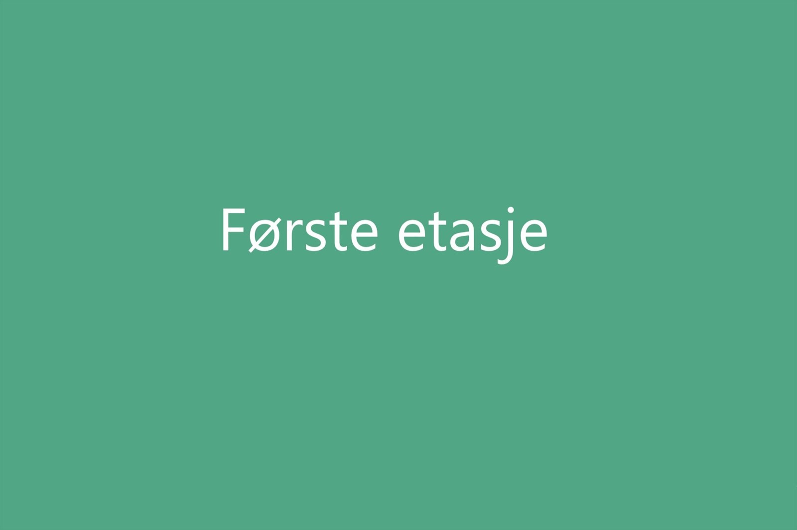 Vi tar turen inn og starter i første etasje Galleribilde