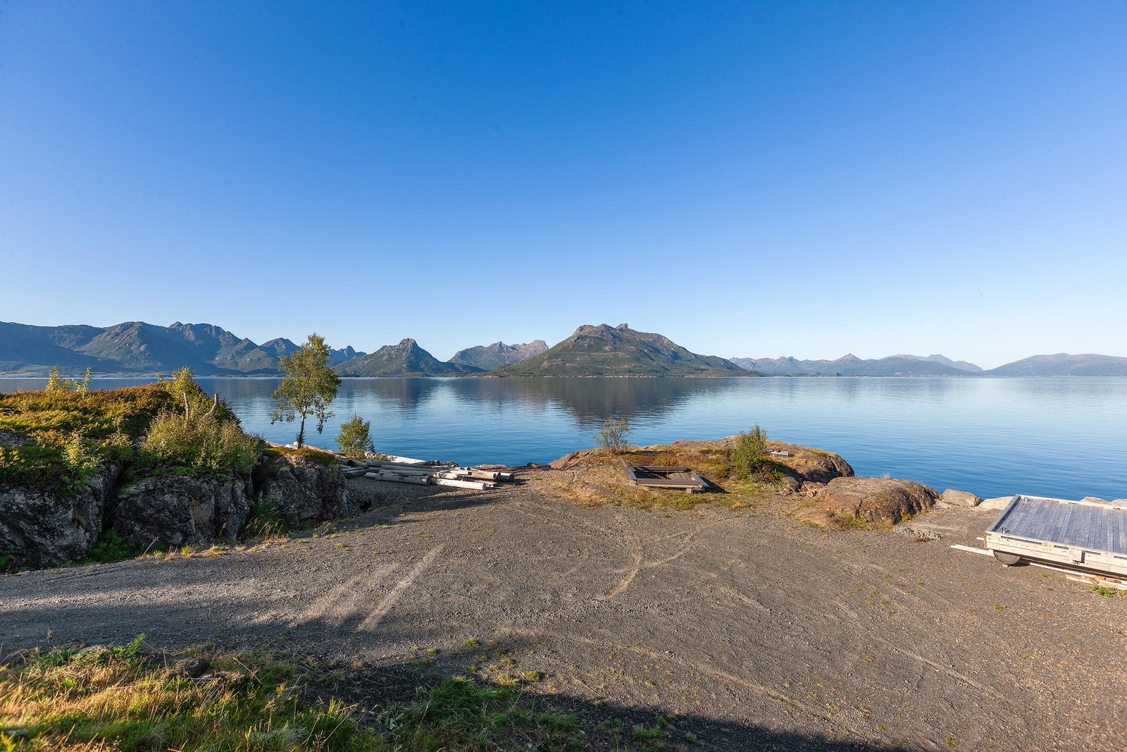 På egen tomt er det rikelig med parkeringsplass. Galleribilde