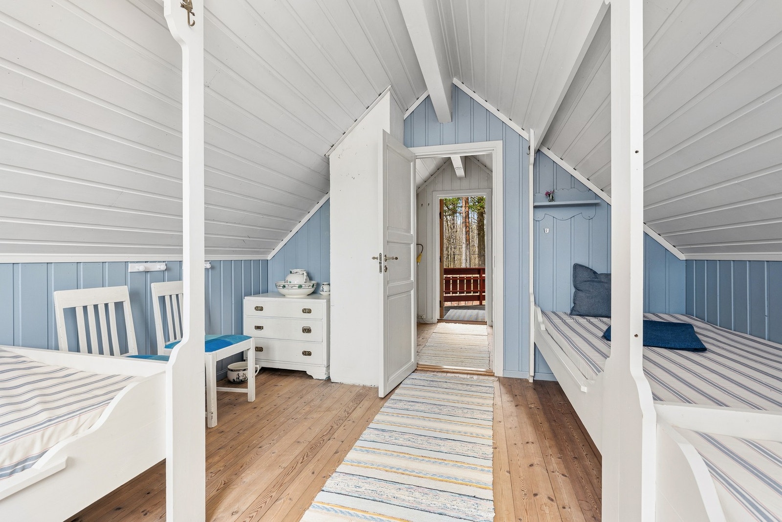 Innredet loftsrom. Galleribilde