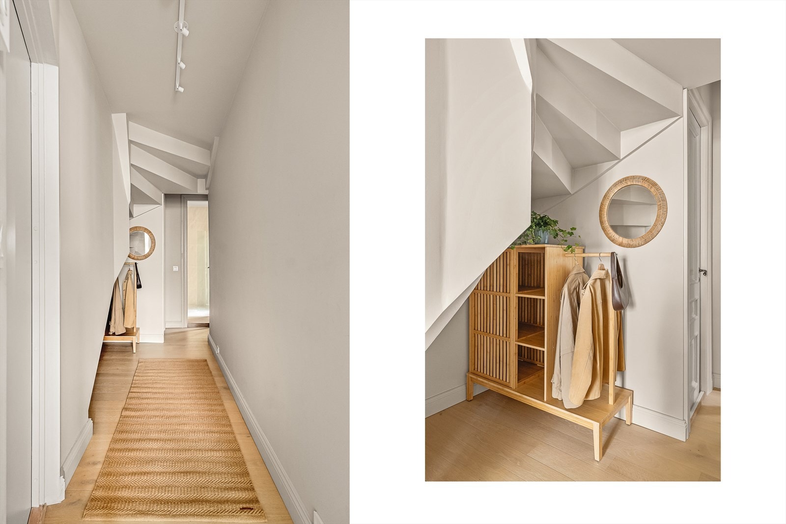 - Det er gjennomgående 1-stavs parkettgulv i hele leiligheten - Galleribilde