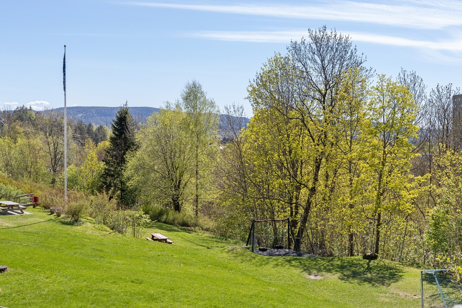 Utsikt fra balkongen. Galleribilde