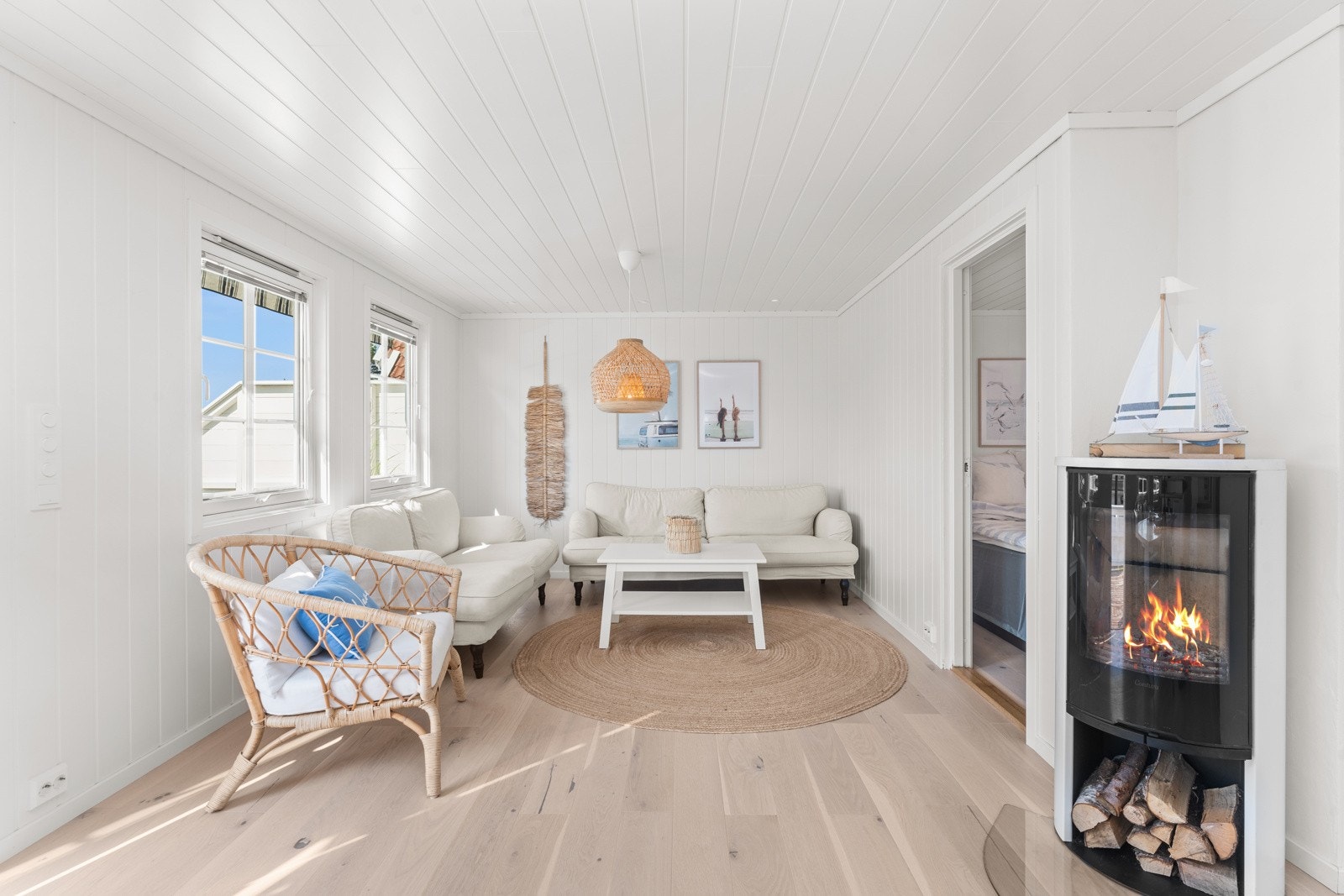 I stuen er det også god plass til møblering. Galleribilde