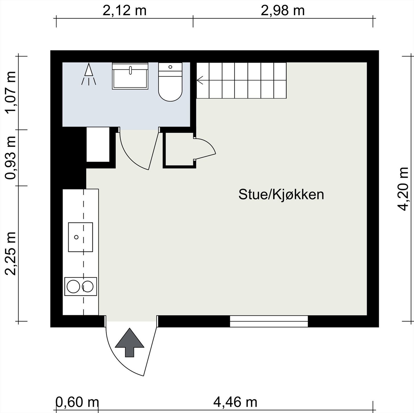 Plantegning. Galleribilde