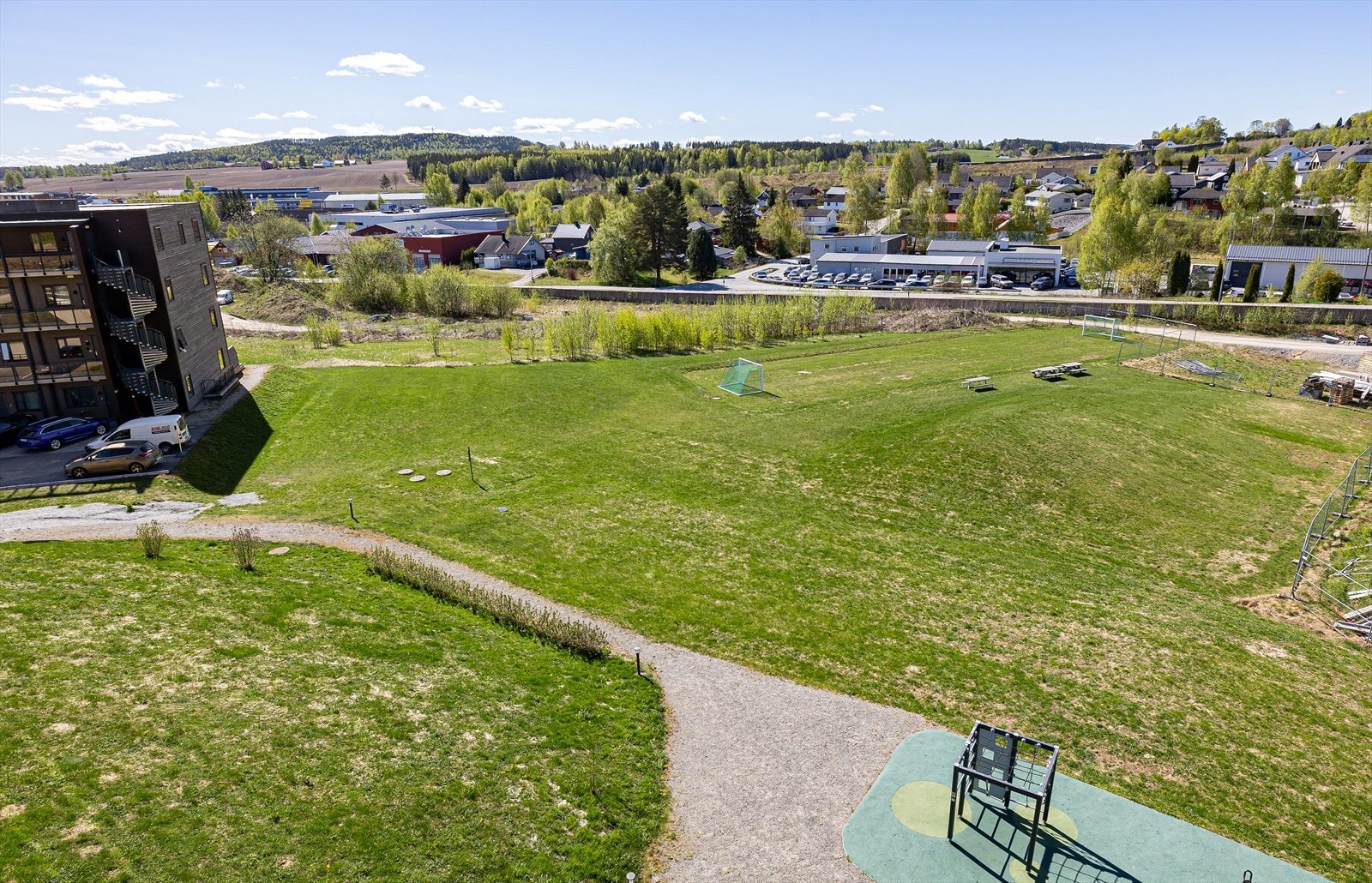 Utsikt fra balkongen. Galleribilde