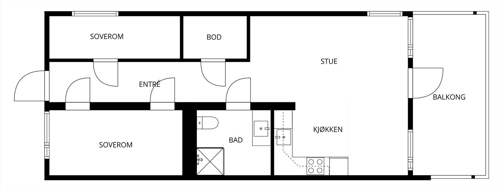 Plantegning 4 etasje Nydalsenga 40B - Ta kontakt på 91162767 dersom visningstidspunkt ikke skulle passe. Velkommen til en hyggelig visning! Galleribilde
