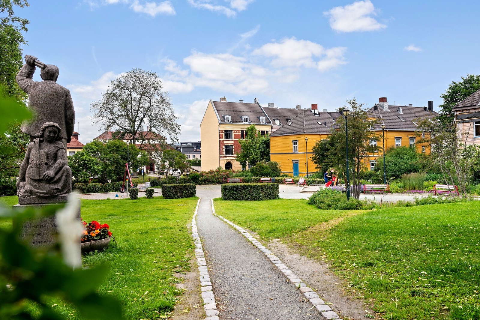 Flotte tur- og rekreasjonsmuligheter langs Nidelven og i nærliggende grøntområder. Galleribilde
