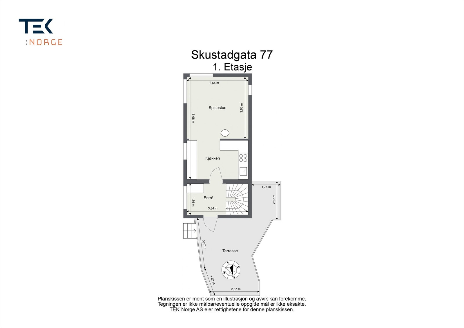 Plantegning - 1. Etasje Galleribilde