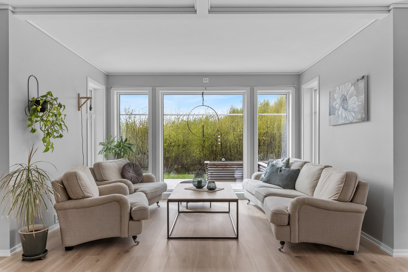 Pent stue i boligens første etasje. Galleribilde