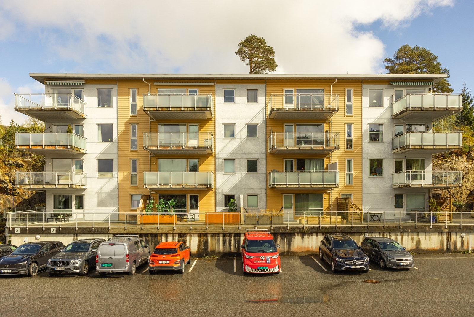 Sameiet består av 36 seksjoner. Galleribilde