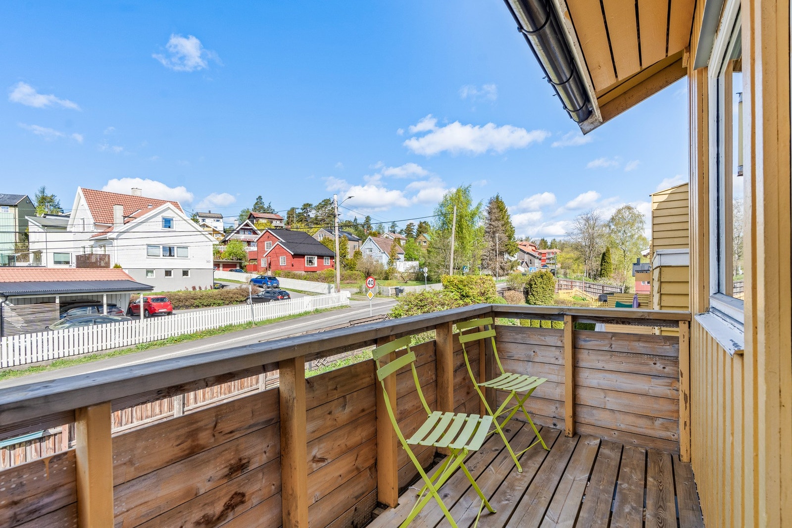 Balkong utenfor hovedsoverommet. Galleribilde