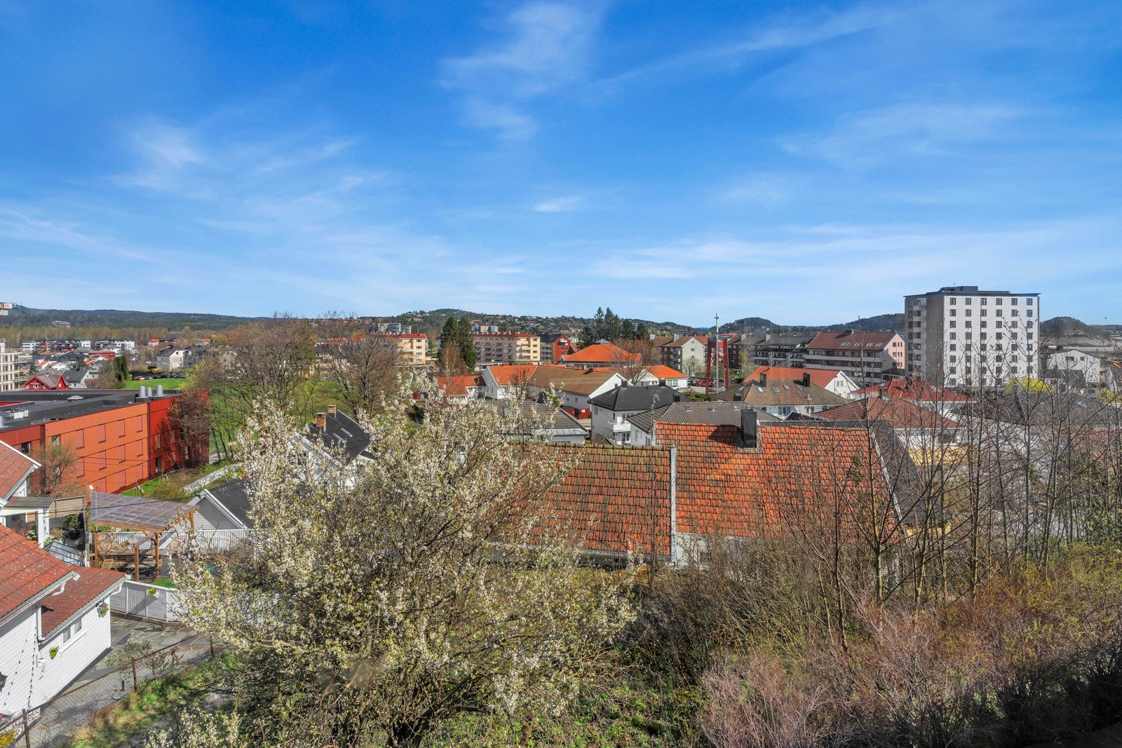 180 graders utsikt - her mot Lund. Galleribilde