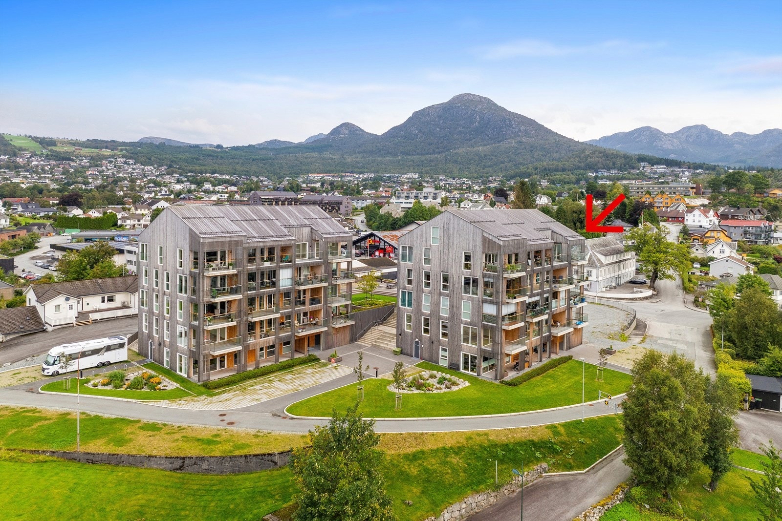 Velkommen til toppleilighet B501 i Rådhusgaten 33 - Trebyen! Foto levert av Robin Malm. Galleribilde