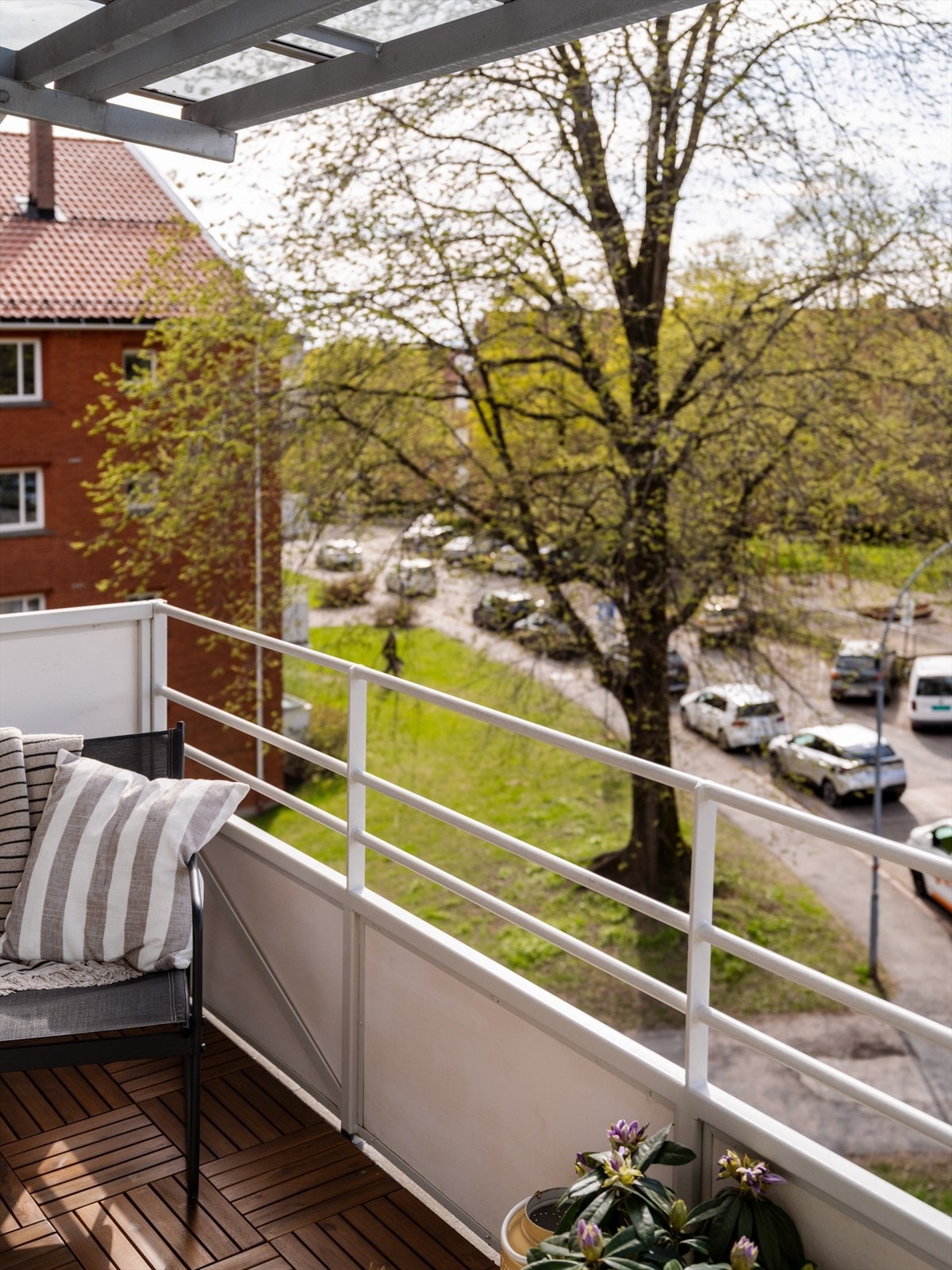 Koselig utsikt over område. Galleribilde