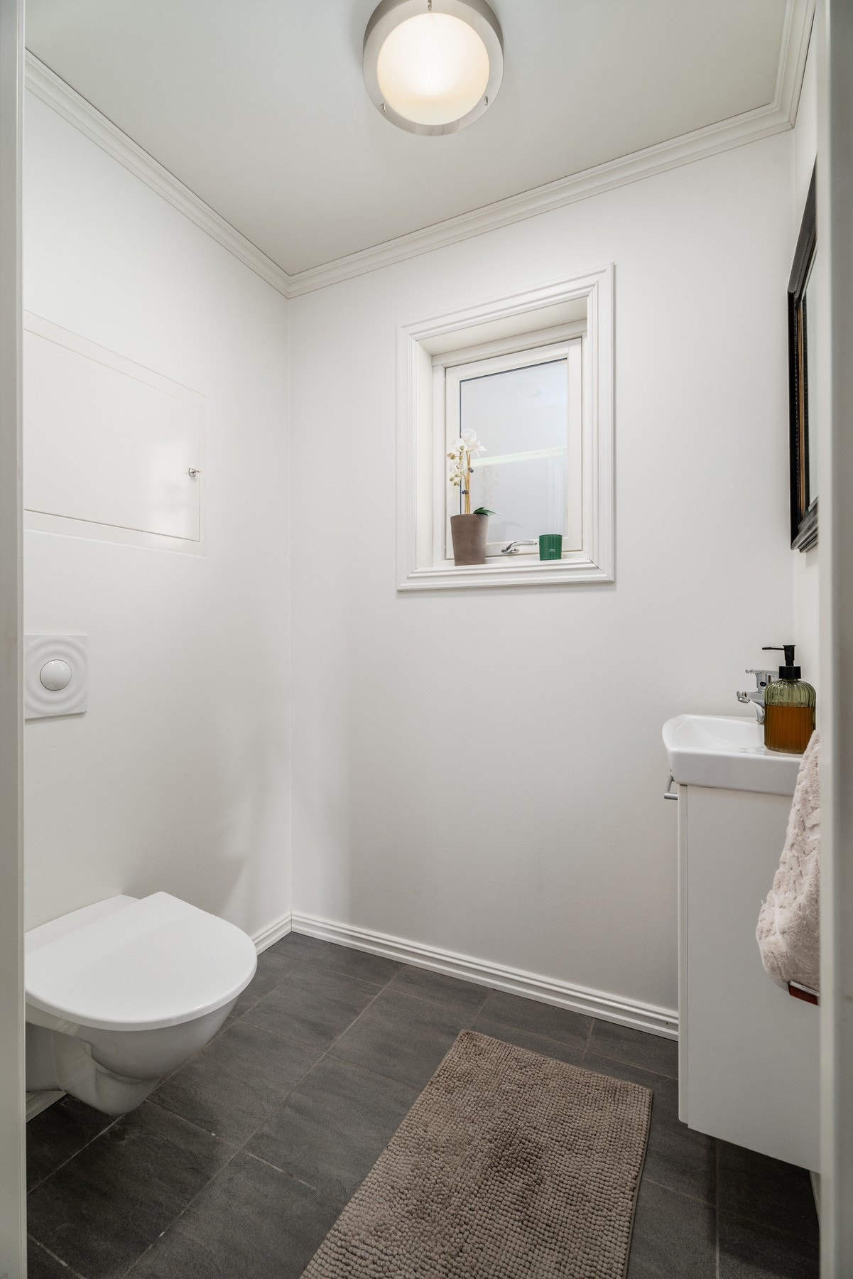 WC/gjestetoalett har enkel adkomst fra entrè Galleribilde