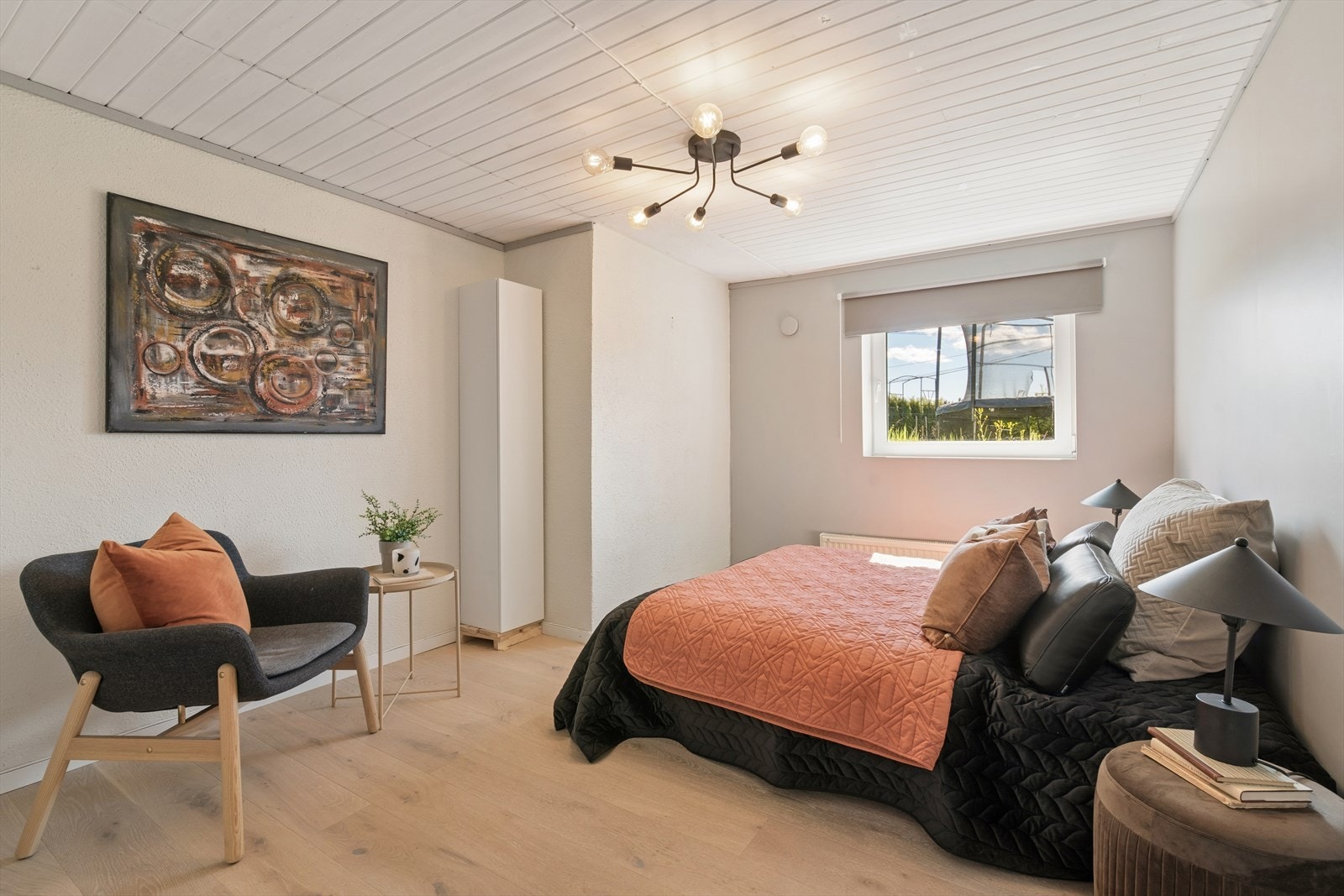 Dette rommet er i dag innredet som et gjesterom. Galleribilde
