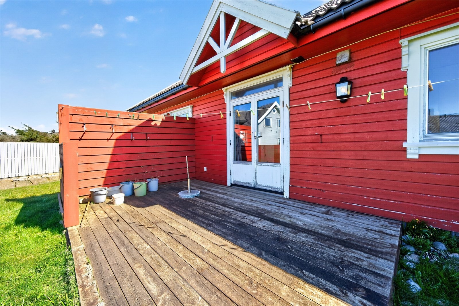 Boligen har flere uteområder. Galleribilde