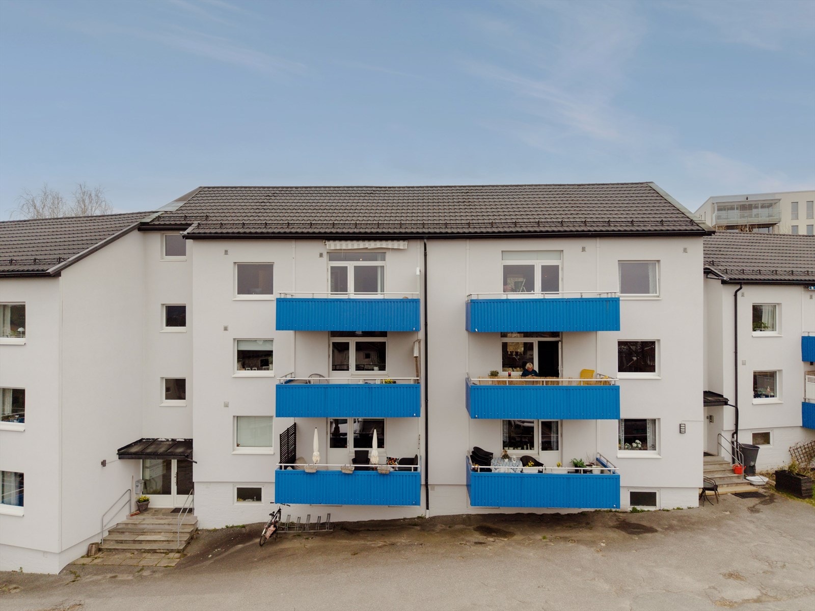 Bygningen tilhører Karivold Borettslag, et veldrevet borettslag i Fredrikstad. Galleribilde