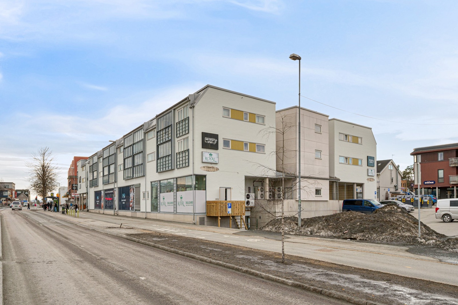 Fasade. Leiligheten ligger i 3. etasje. Galleribilde