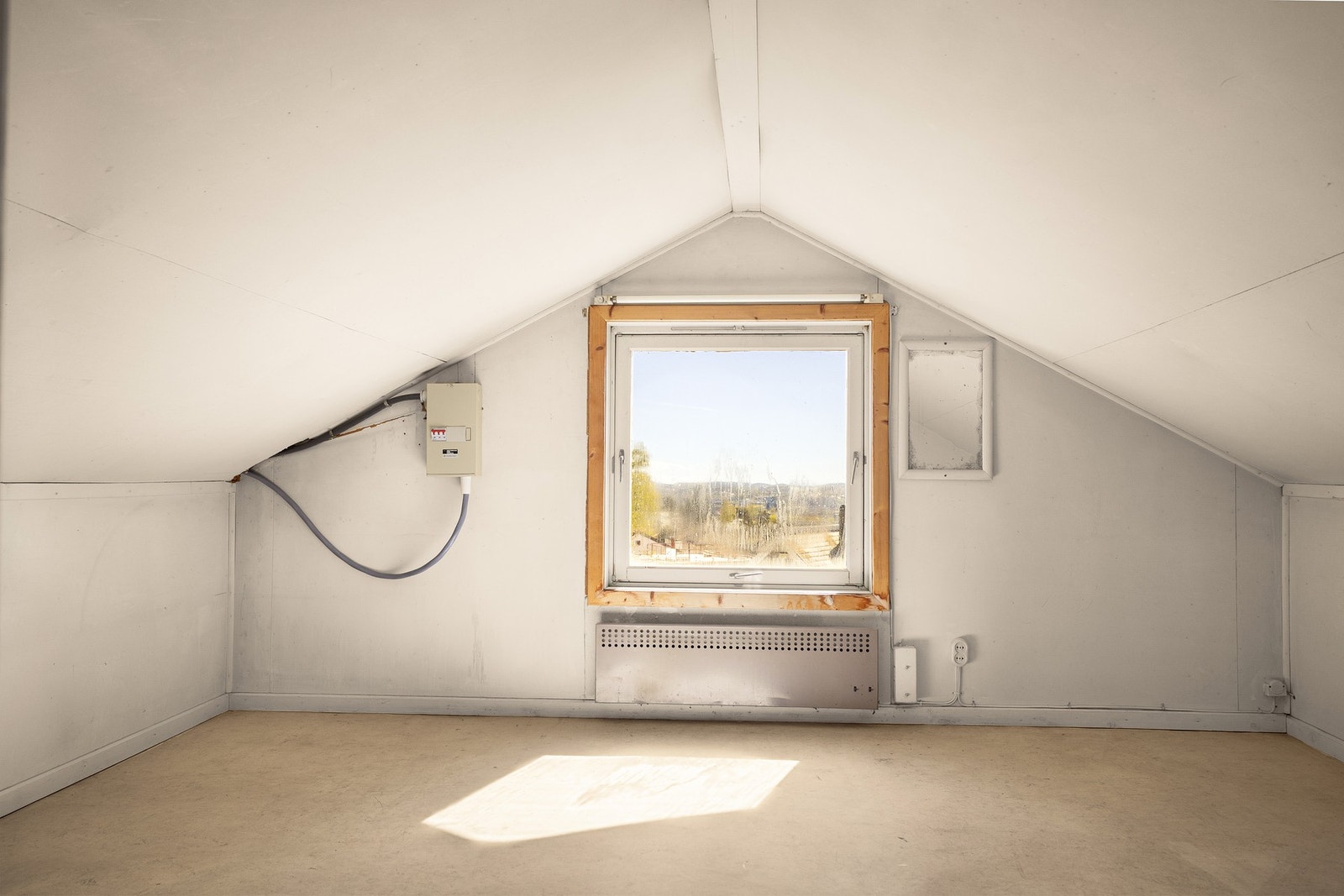 Uinnredet loft som gir ekstra muligheter til boligen. Galleribilde