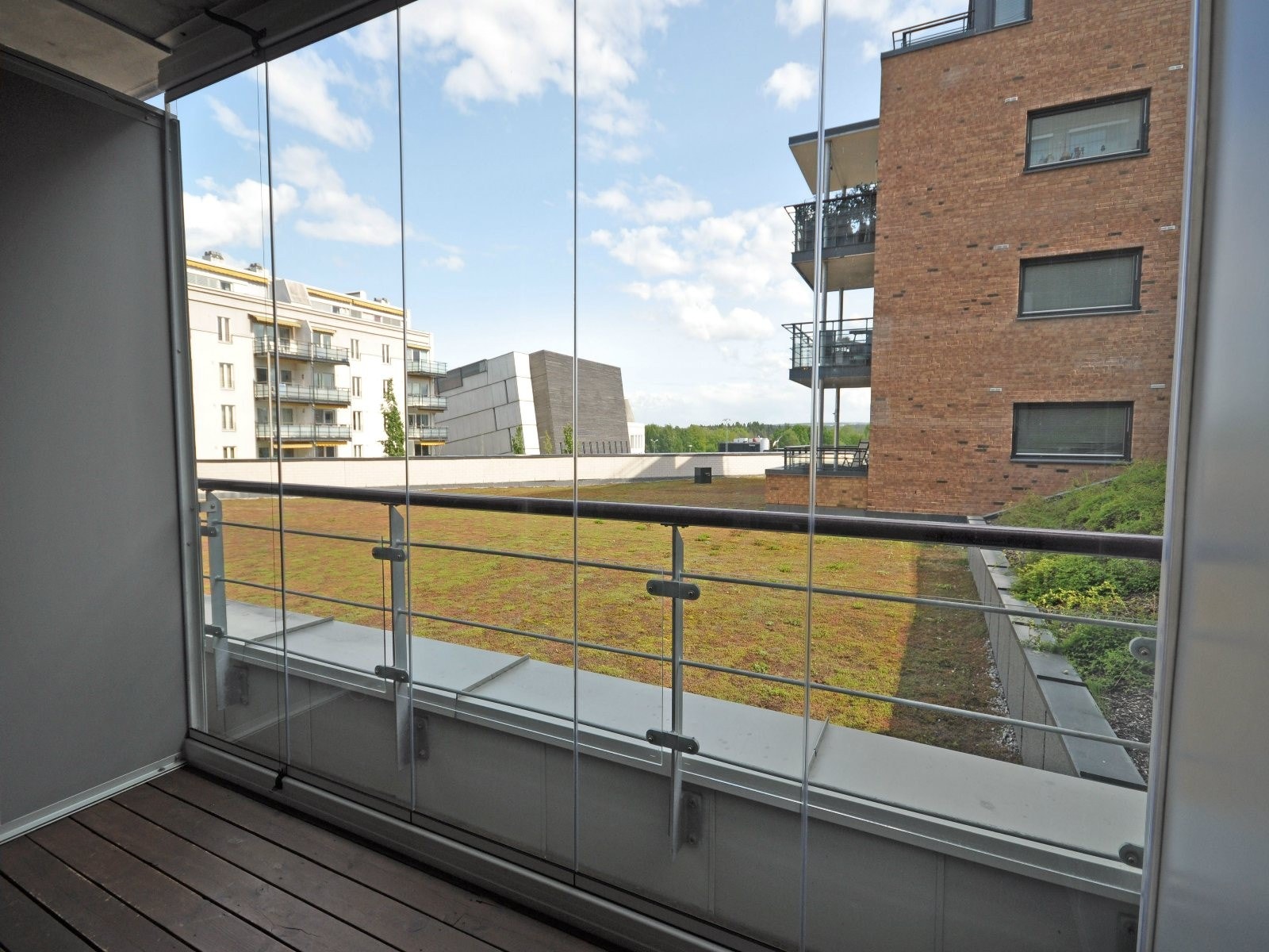 innglasset balkong Galleribilde